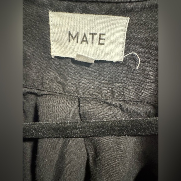 MATE the Label Oversize long sleeve shirt. Size XS. Womens. Black. - Picture 4 of 5